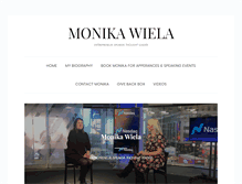 Tablet Screenshot of monikawiela.com
